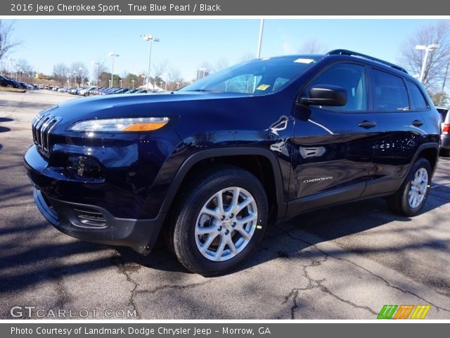 2016 Jeep Cherokee Sport in True Blue Pearl