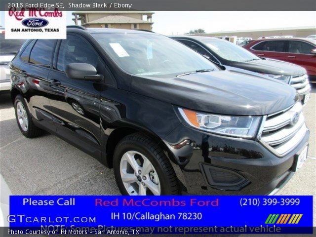 2016 Ford Edge SE in Shadow Black
