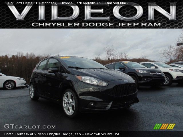 2015 Ford Fiesta ST Hatchback in Tuxedo Black Metallic