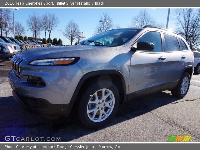 2016 Jeep Cherokee Sport in Billet Silver Metallic
