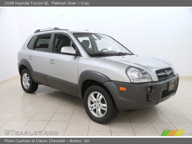 2008 Hyundai Tucson SE in Platinum Silver