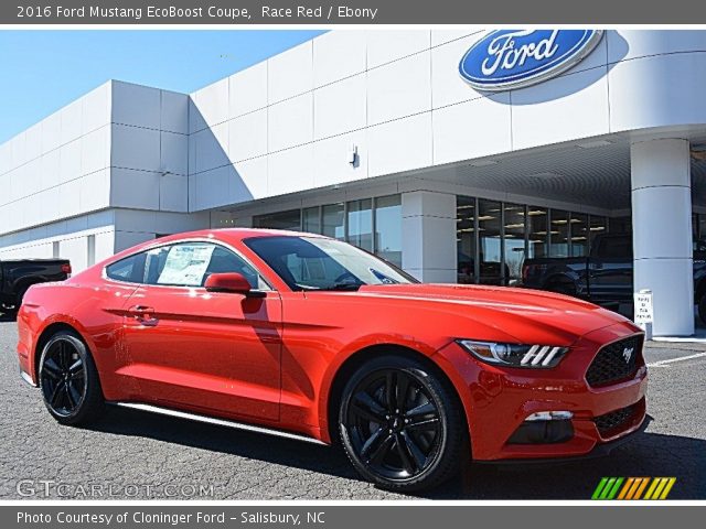 2016 Ford Mustang EcoBoost Coupe in Race Red