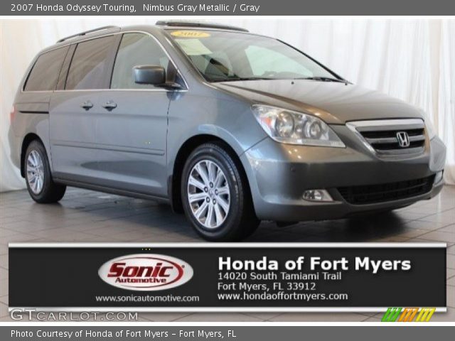 2007 Honda Odyssey Touring in Nimbus Gray Metallic