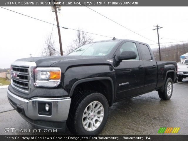 2014 GMC Sierra 1500 SLE Double Cab 4x4 in Onyx Black