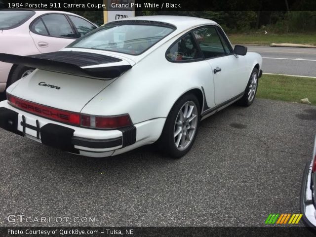1984 Porsche 911 Carrera Coupe in Grand Prix White