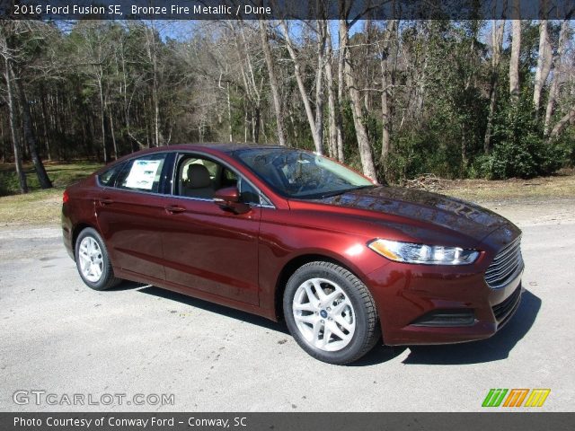 2016 Ford Fusion SE in Bronze Fire Metallic