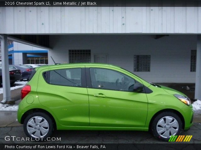 2016 Chevrolet Spark LS in Lime Metallic