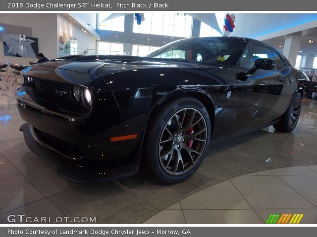 2016 Dodge Challenger SRT Hellcat in Pitch Black