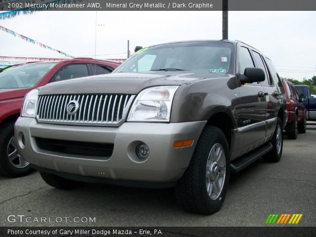 2002 Mercury Mountaineer AWD in Mineral Grey Metallic