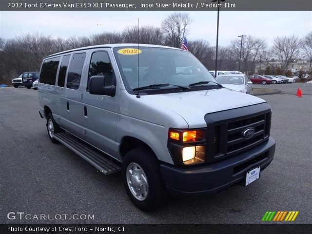 2012 Ford E Series Van E350 XLT Passenger in Ingot Silver Metallic