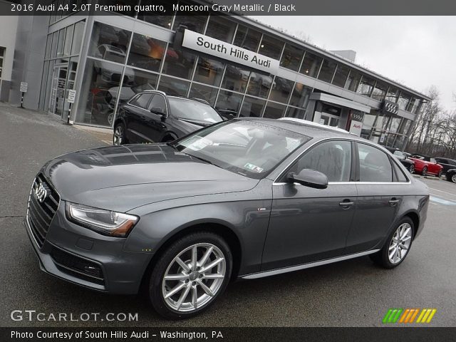 2016 Audi A4 2.0T Premium quattro in Monsoon Gray Metallic