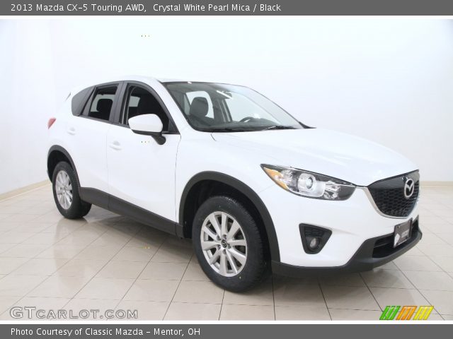 2013 Mazda CX-5 Touring AWD in Crystal White Pearl Mica