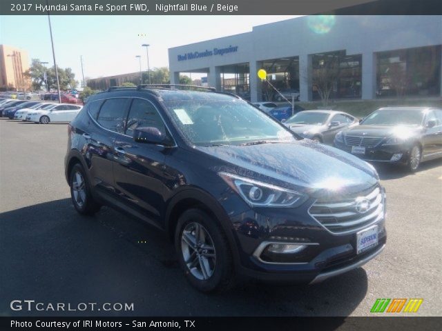 2017 Hyundai Santa Fe Sport FWD in Nightfall Blue