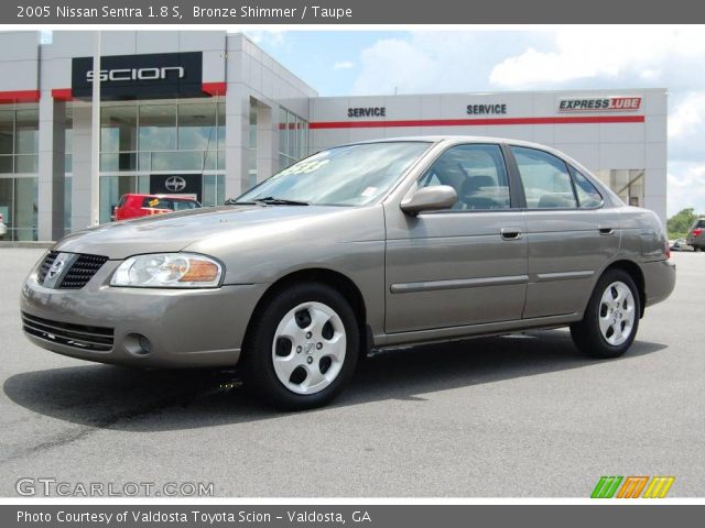 2005 Nissan Sentra 1.8 S in Bronze Shimmer