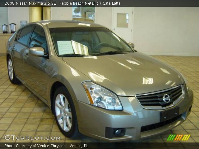2008 Nissan Maxima 3.5 SE in Pebble Beach Metallic