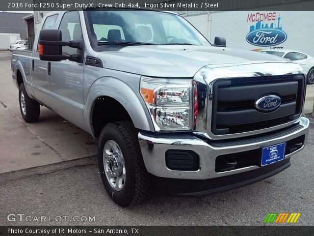 2016 Ford F250 Super Duty XL Crew Cab 4x4 in Ingot Silver Metallic