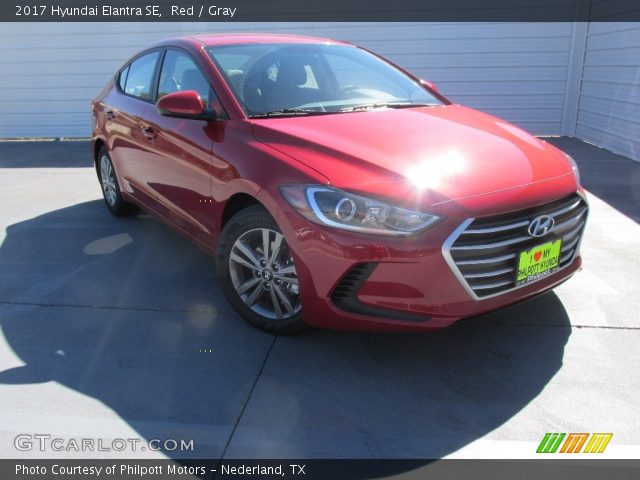 2017 Hyundai Elantra SE in Red