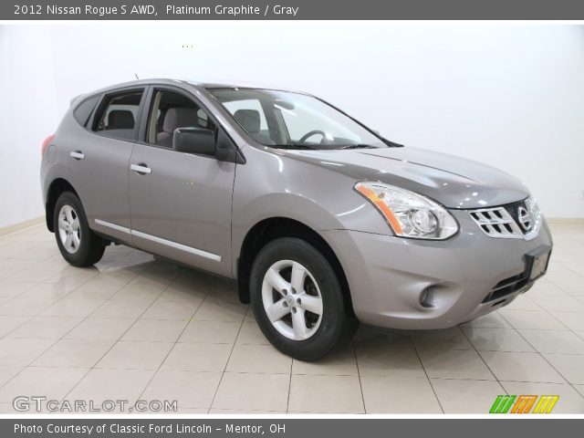2012 Nissan Rogue S AWD in Platinum Graphite