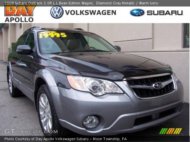 2008 Subaru Outback 3.0R L.L.Bean Edition Wagon in Diamond Gray Metallic