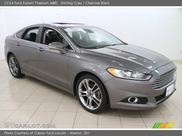 2014 Ford Fusion Titanium AWD in Sterling Gray