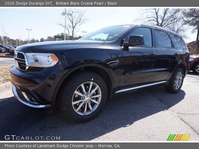 2016 Dodge Durango SXT in Brilliant Black Crystal Pearl