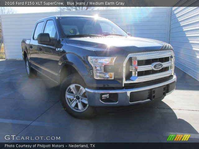 2016 Ford F150 XLT SuperCrew in Blue Jeans