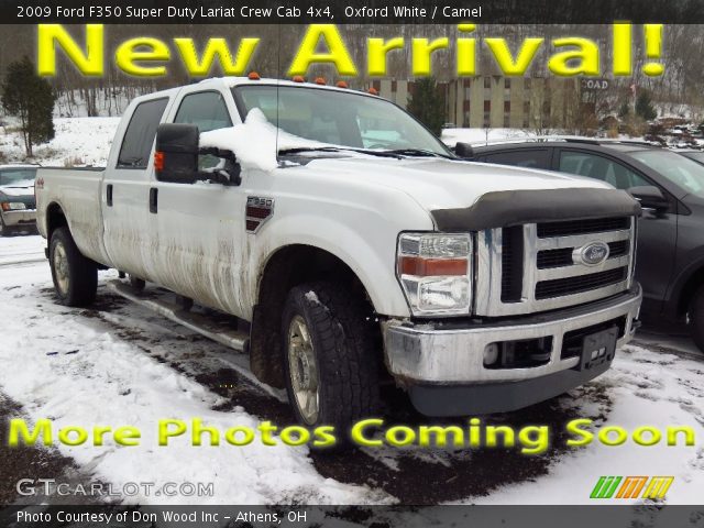 2009 Ford F350 Super Duty Lariat Crew Cab 4x4 in Oxford White