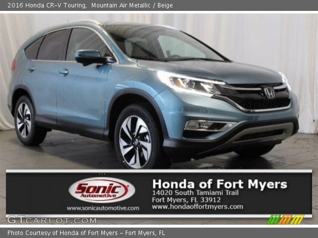 2016 Honda CR-V Touring in Mountain Air Metallic