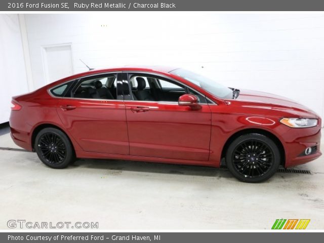 2016 Ford Fusion SE in Ruby Red Metallic