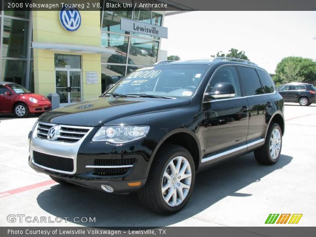 2008 Volkswagen Touareg 2 V8 in Black Uni