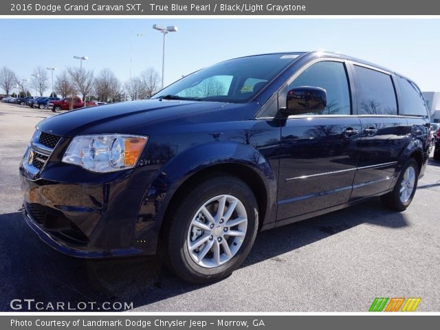 2016 Dodge Grand Caravan SXT in True Blue Pearl