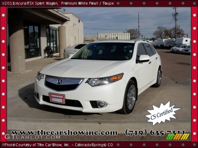 2011 Acura TSX Sport Wagon in Premium White Pearl