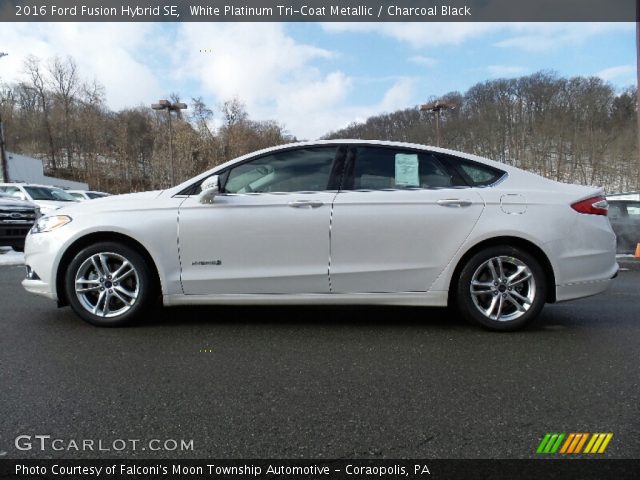 2016 Ford Fusion Hybrid SE in White Platinum Tri-Coat Metallic