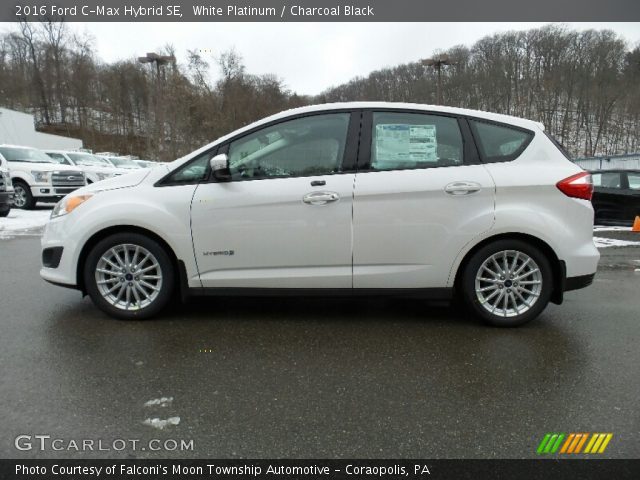 2016 Ford C-Max Hybrid SE in White Platinum