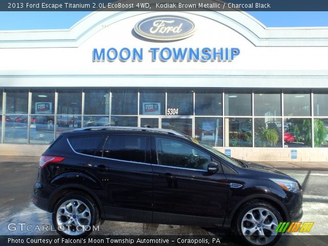 2013 Ford Escape Titanium 2.0L EcoBoost 4WD in Kodiak Brown Metallic