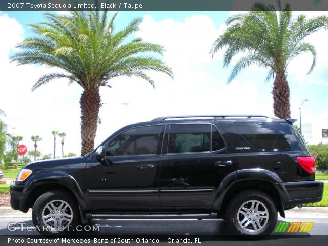 2007 Toyota Sequoia Limited in Black