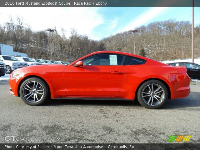 2016 Ford Mustang EcoBoost Coupe in Race Red
