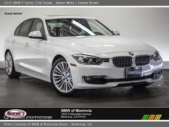 2013 BMW 3 Series 328i Sedan in Alpine White