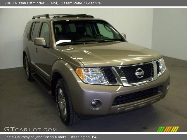 2008 Nissan Pathfinder LE 4x4 in Desert Stone