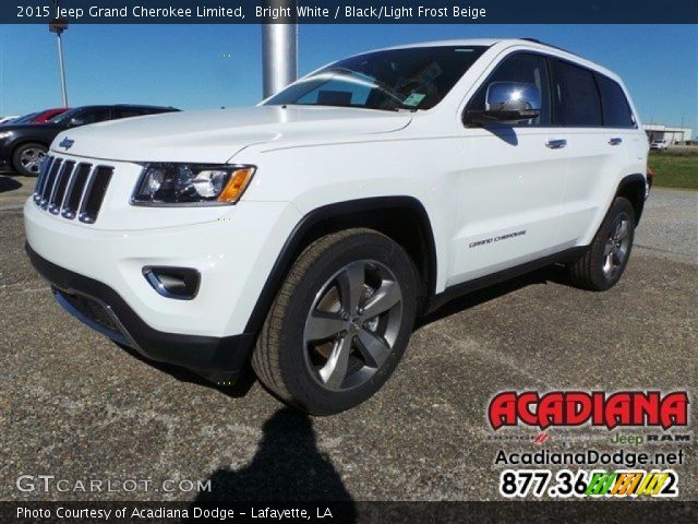 2015 Jeep Grand Cherokee Limited in Bright White