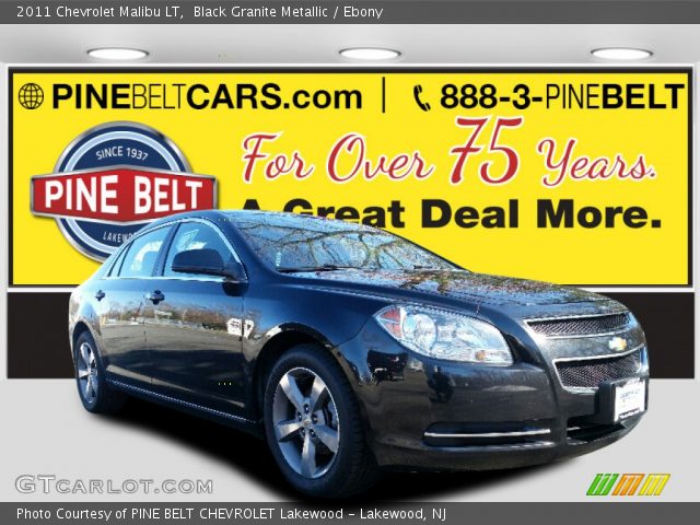 2011 Chevrolet Malibu LT in Black Granite Metallic