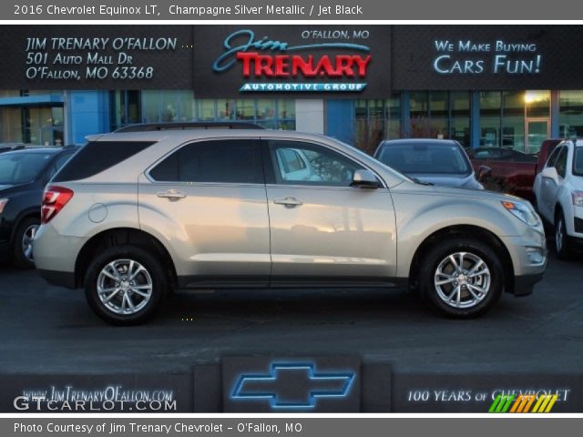 2016 Chevrolet Equinox LT in Champagne Silver Metallic