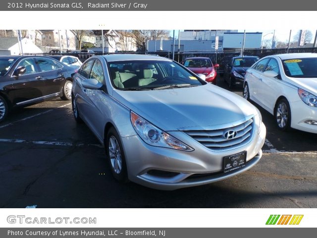 2012 Hyundai Sonata GLS in Radiant Silver