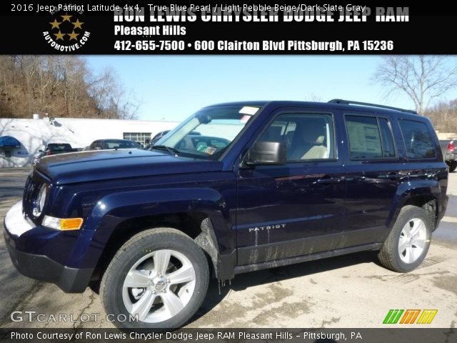 2016 Jeep Patriot Latitude 4x4 in True Blue Pearl