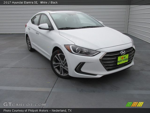 2017 Hyundai Elantra SE in White
