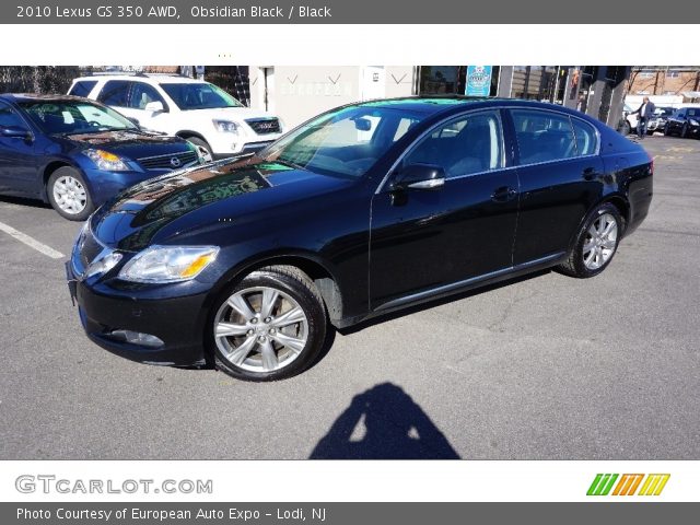 2010 Lexus GS 350 AWD in Obsidian Black