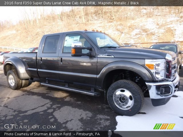 2016 Ford F350 Super Duty Lariat Crew Cab 4x4 DRW in Magnetic Metallic