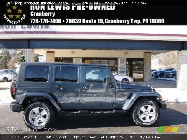 2008 Jeep Wrangler Unlimited Sahara 4x4 in Black
