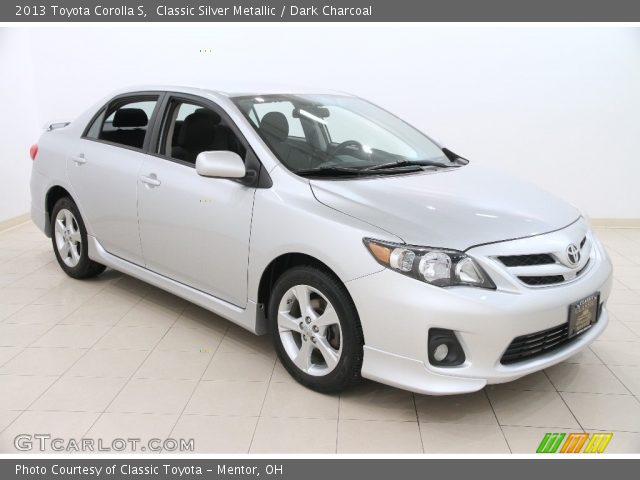 2013 Toyota Corolla S in Classic Silver Metallic