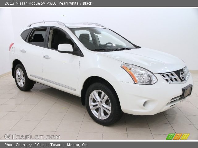 2013 Nissan Rogue SV AWD in Pearl White